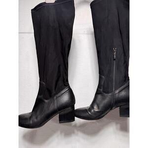 Marina Rinaldi Women's Block Heel Knee Boots Size 10